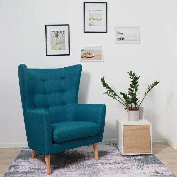 Кресло для отдыха Саари Twist 12 (turquoise), изображение 7