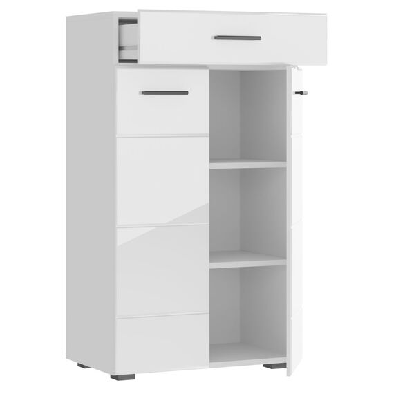 Комод Gloss КМВ-60 (белый/белый глянец) (73374543), изображение 2