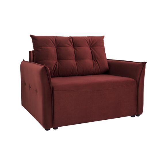 Диван-кровать Клио мод.1. А кат., Механизм трансформации: еврокнижка, Ниша: внутренняя, Группа тканей: А кат., Высота : 1000, Глубина: 1050, изображение 3