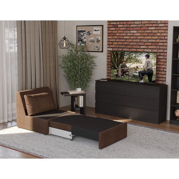 Кресло для отдыха Такка Fotel 80 Z/F Twist 12 petrol (turquoise), изображение 8