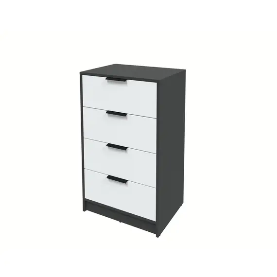 Комод КТ-К60 Концепт (антрацит/белый), изображение 3