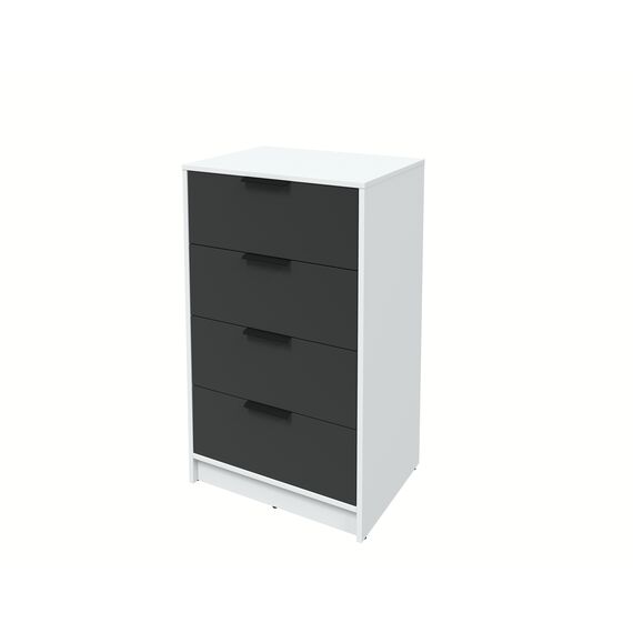 Комод КТ-К60 Концепт (белый/антрацит), изображение 4
