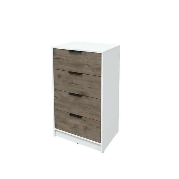 Комод КТ-К60 Концепт (белый/дуб веллингтон), изображение 4