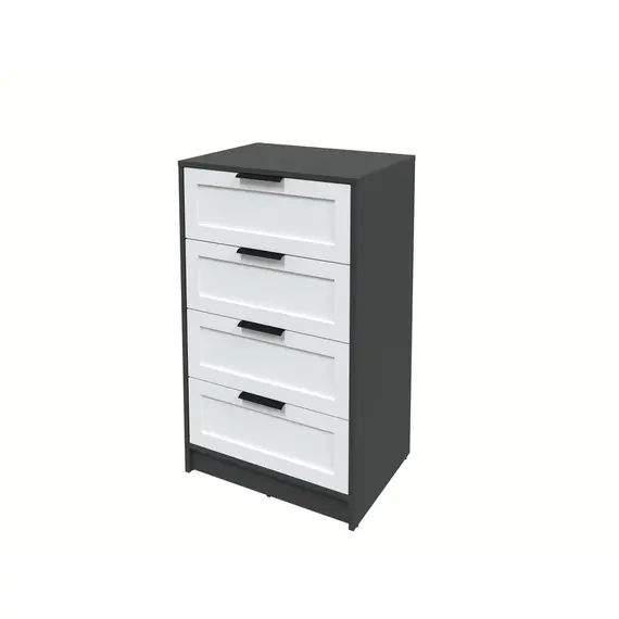 Комод КТ-К60 (Тренд) Концепт (антрацит/белый), изображение 4