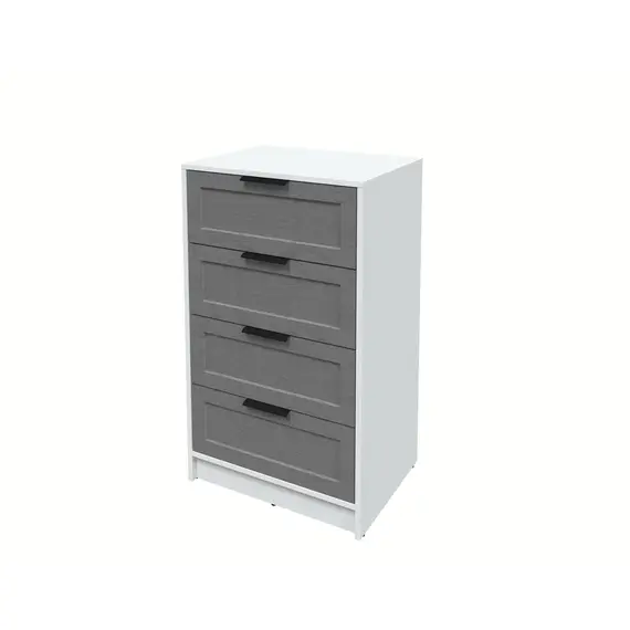 Комод КТ-К60 (Тренд) Концепт (белый/дуб серый), изображение 4