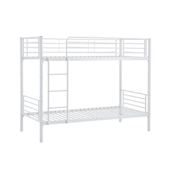Кровать HALMAR BUNKY 90 двухъярусная, белый, изображение 3