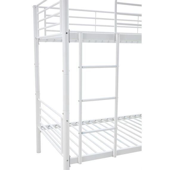 Кровать HALMAR BUNKY 90 двухъярусная, белый, изображение 5