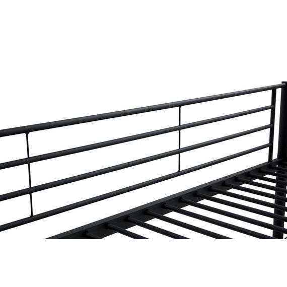 Кровать HALMAR BUNKY 90 двухъярусная, черный, изображение 4