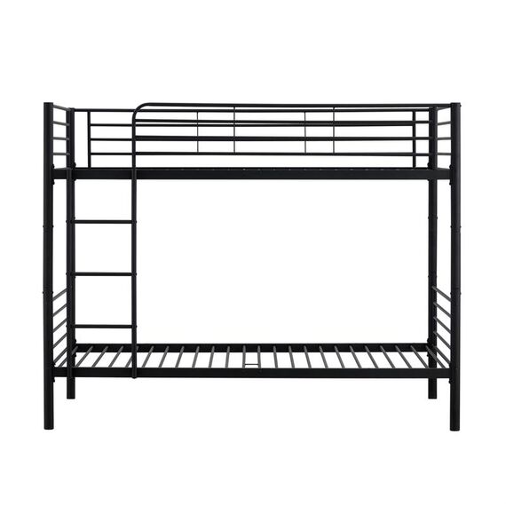 Кровать HALMAR BUNKY 90 двухъярусная, черный, изображение 8