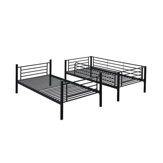 Кровать HALMAR BUNKY 90 двухъярусная, черный, изображение 10