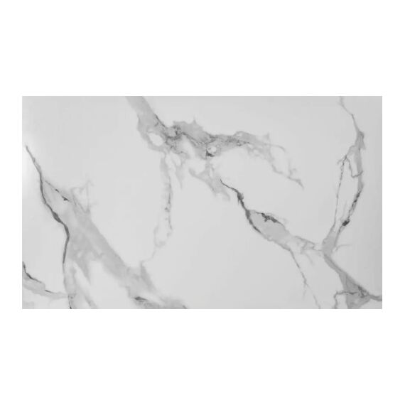 Стол обеденный SIGNAL PRINCE Ceramic Calacatta белый/хром 150/90, изображение 8