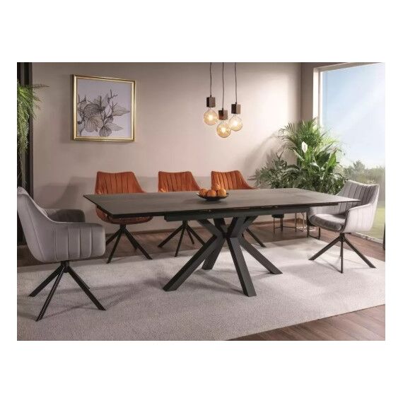 Стул SIGNAL AZALIA Velvet Bluvel 4215 корица/черный, изображение 5