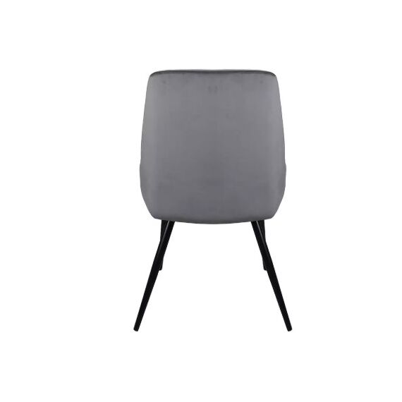 Стул SIGNAL COBE Velvet Bluvel 14 серый/черный, изображение 2