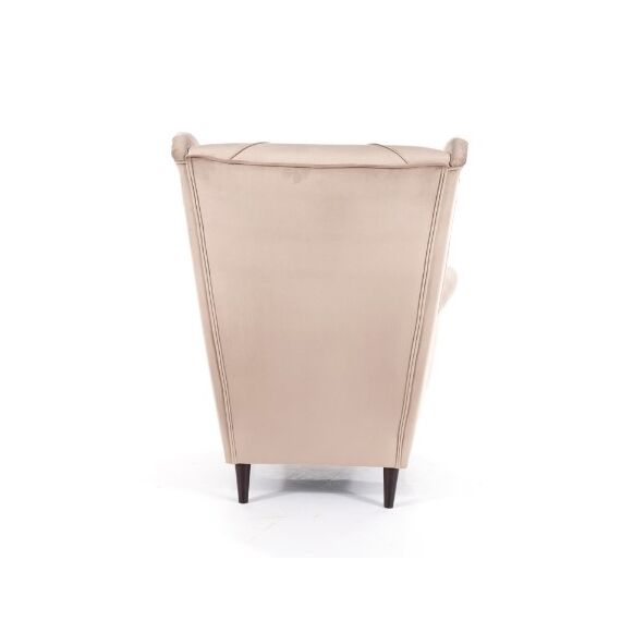 Кресло SIGNAL LADY Velvet Bluvel 40 темно-бежевый/венге, изображение 3