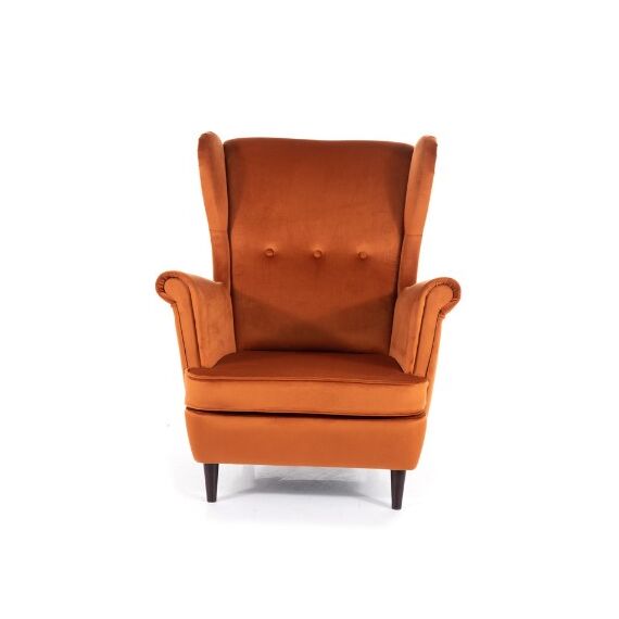 Кресло SIGNAL LORD Velvet Bluvel 4215 корица/венге, изображение 4