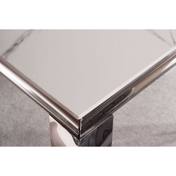 Консоль SIGNAL PRINCE С CERAMIC белый Calacatta/хром 120/40, изображение 2