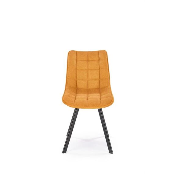 Стул HALMAR K549 горчичный/черный, изображение 2