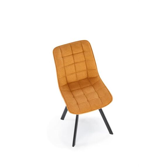 Стул HALMAR K549 горчичный/черный, изображение 6