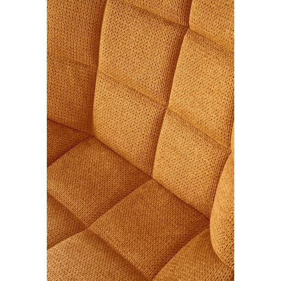 Стул HALMAR K549 горчичный/черный, изображение 7