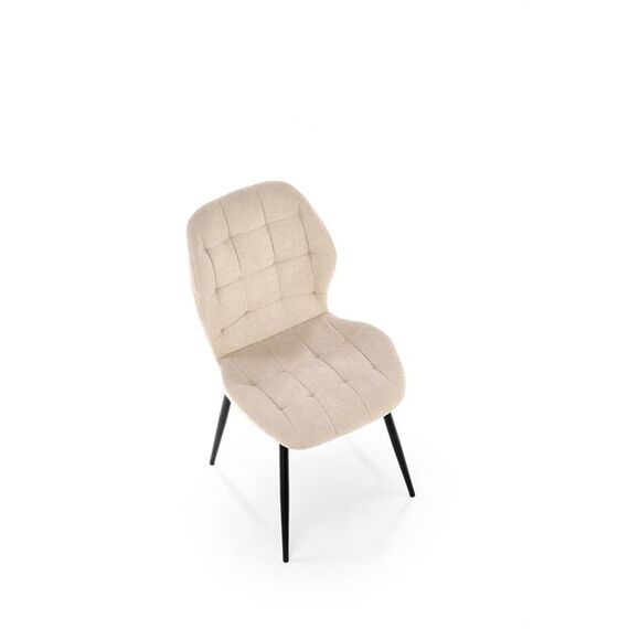 Стул HALMAR K548 бежевый/черный, изображение 6