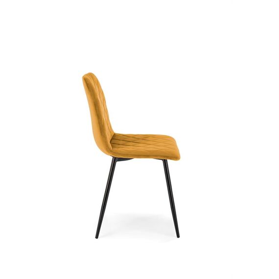 Стул HALMAR K525 горчичный/черный, изображение 2