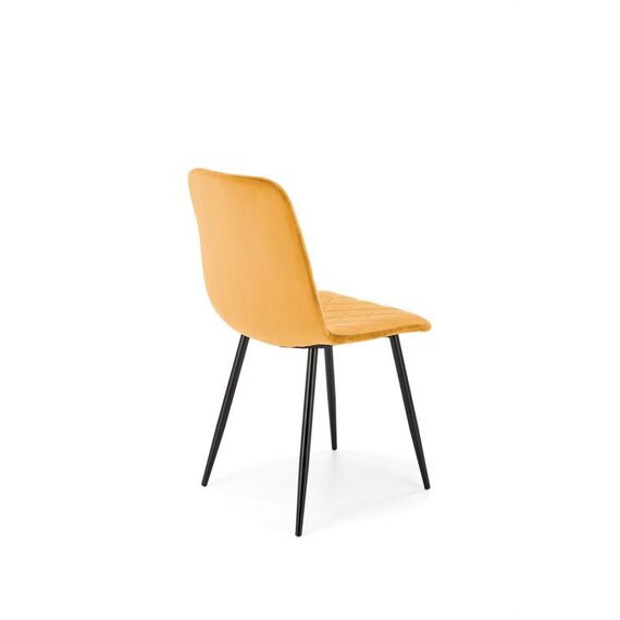 Стул HALMAR K525 горчичный/черный, изображение 4