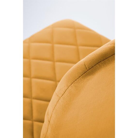 Стул HALMAR K525 горчичный/черный, изображение 7
