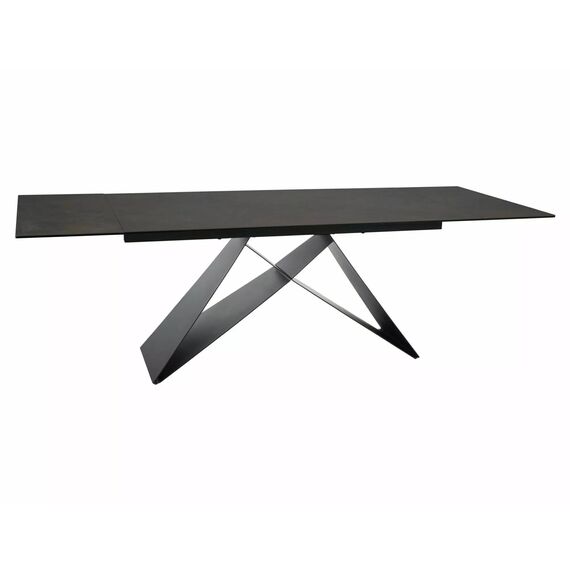 Стол обеденный SIGNAL WESTIN Ceramic Ossido Bruno коричневый/черный мат 160-240/90, изображение 2