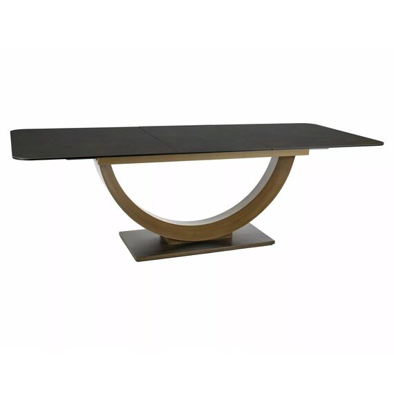 Стол обеденный SIGNAL WILSON Ceramic Ossido Bruno коричневый/античный коричневый 180-240/100, изображение 3