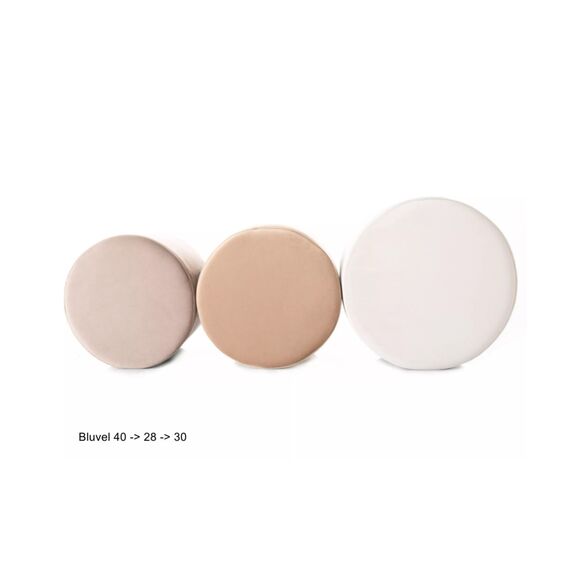Пуф SIGNAL DOTI B Velvet Bluvel 28 бежевый, изображение 4