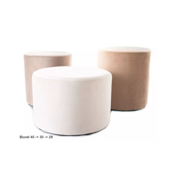Пуф SIGNAL DOTI B Velvet Bluvel 28 бежевый, изображение 2