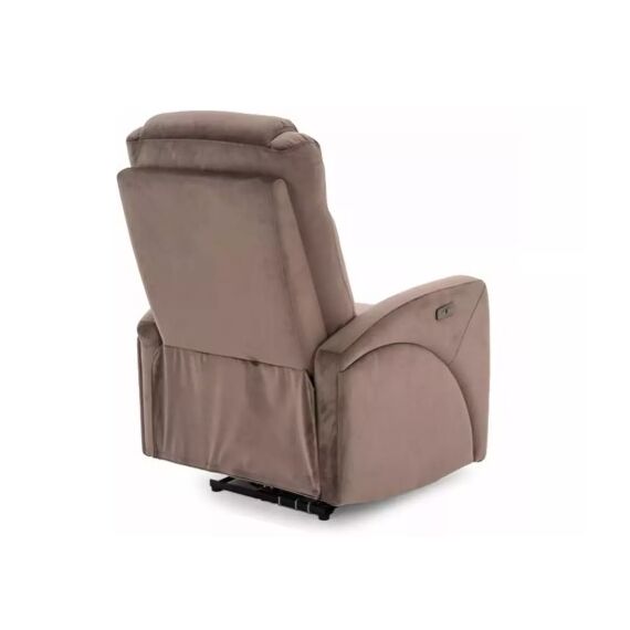 Кресло SIGNAL KRONOS Velvet Bluvel 38 раскладное, капучино, изображение 6