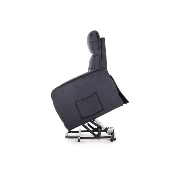 Кресло SIGNAL OTUS II Velvet Bluvel 19 раскладное, черный, изображение 2
