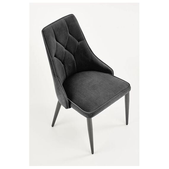 Стул HALMAR K365 черный/черный, изображение 4