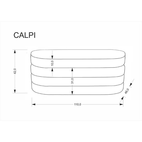Пуф HALMAR CALPI бежевый, изображение 10