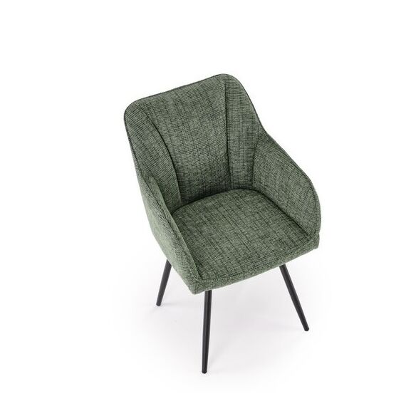 Стул HALMAR K576 оливковый/черный, изображение 6