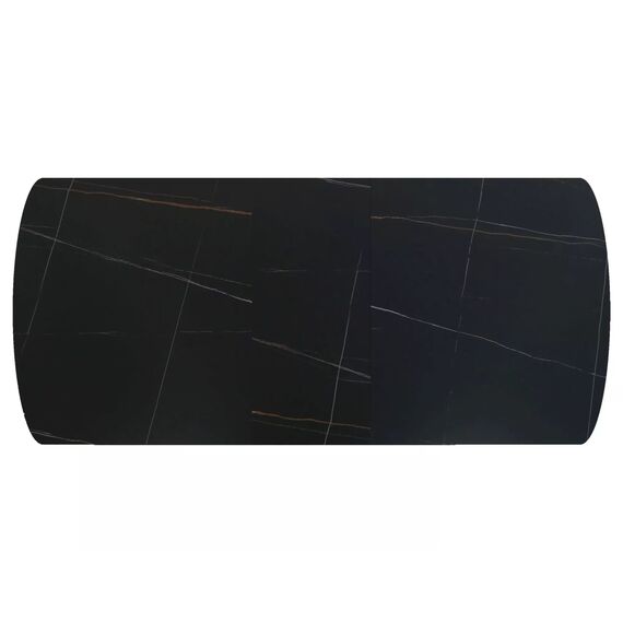 Стол обеденный SIGNAL VECTOR Ceramic черный/черный 180-220/90, изображение 5