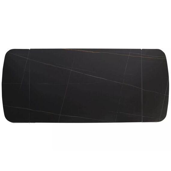 Стол обеденный SIGNAL SENTO черный/черный 120-180/80, изображение 8