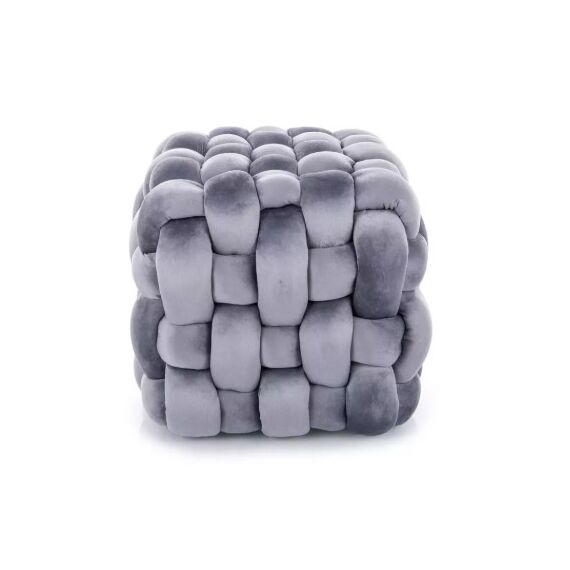 Пуф SIGNAL FARIS Velvet серый, изображение 2