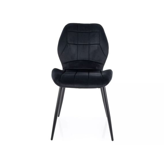 Стул SIGNAL JAKE Velvet Bluvel 19 черный/черный, изображение 2