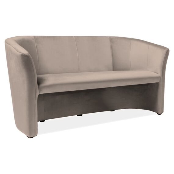 Диван SIGNAL TM-3 Velvet Bluvel 40 темно-бежевый