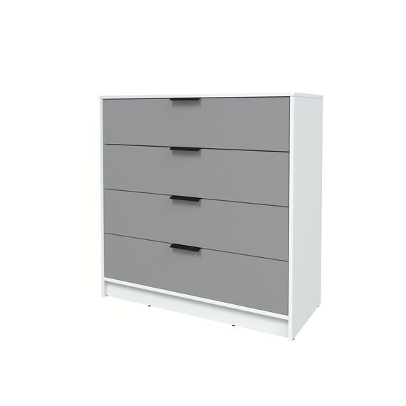 Комод КТ-К100 Концепт (белый/серебро), изображение 2