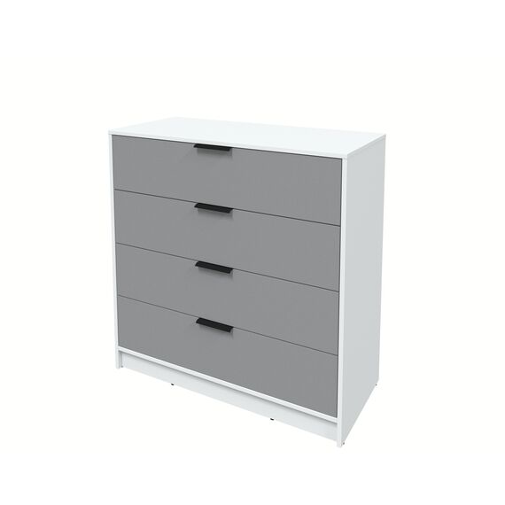 Комод КТ-К100 Концепт (белый/серебро), изображение 4