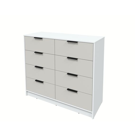 Комод КТ-К117 Концепт (белый/персидский жемчуг), изображение 2