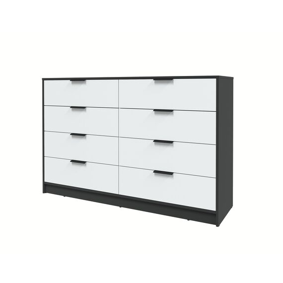 Комод КТ-К157 Концепт (антрацит/белый), изображение 2