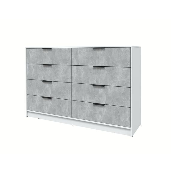 Комод КТ-К157 Концепт (белый/бетон), изображение 2