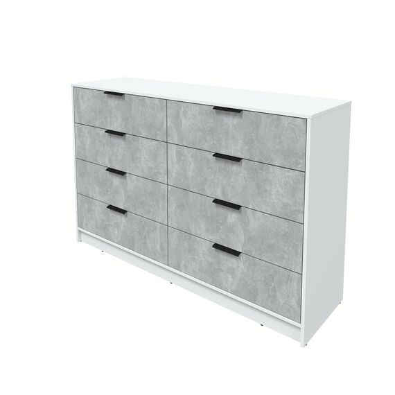 Комод КТ-К157 Концепт (белый/бетон), изображение 3