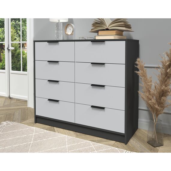 Комод КТ-К117 Концепт (антрацит/серый)
