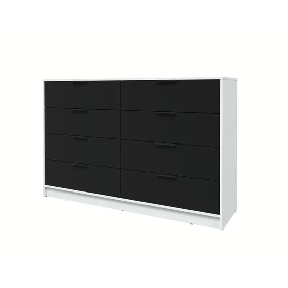 Комод КТ-К157 Концепт (белый/черный), изображение 3