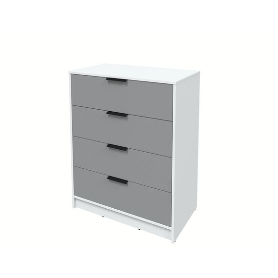 Комод КТ-К80 Концепт (белый/серебро), изображение 3